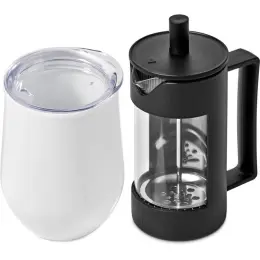 Serendipio Madison Coffee Set Solid White